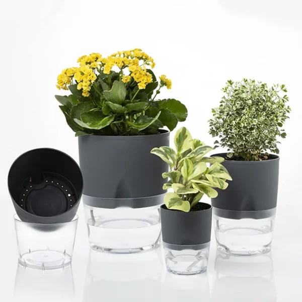 Self Watering Plant Pot Single Container - Image 2